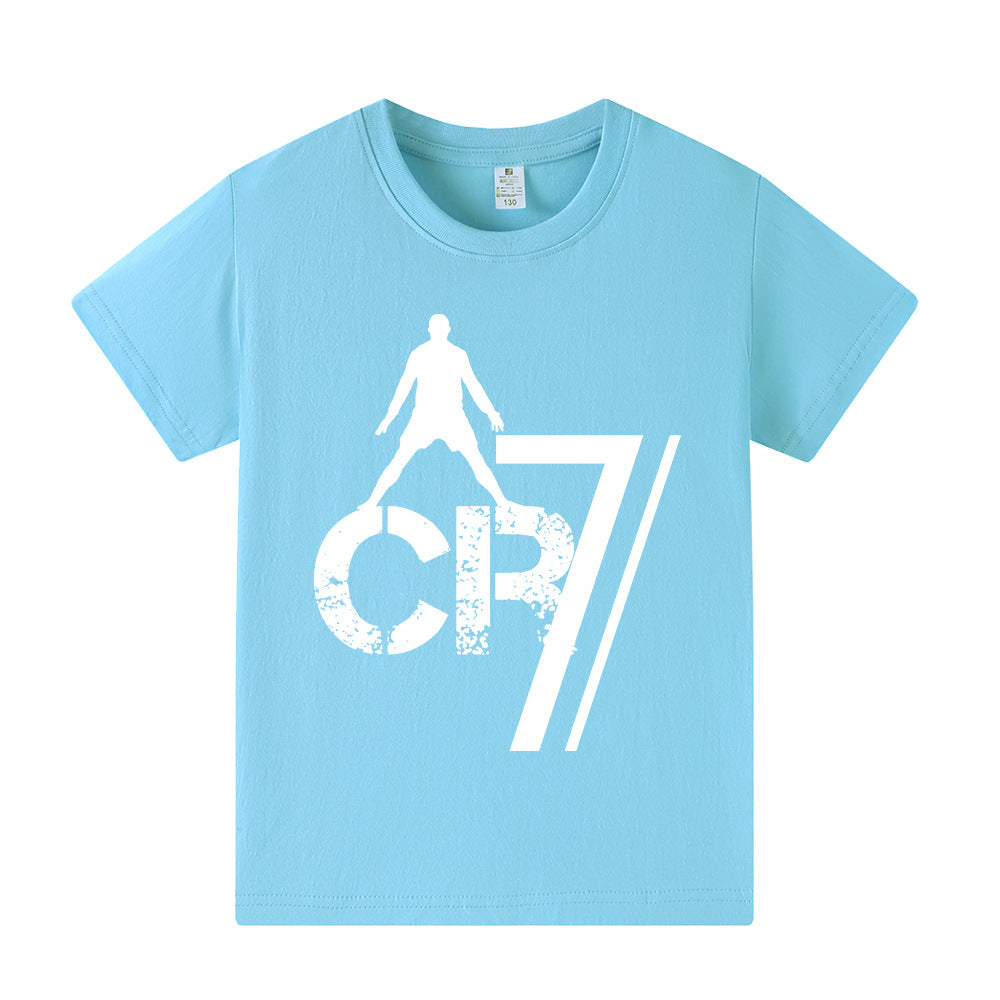 Cristiano Ronaldo Kids Football T-Shirt - Sporty