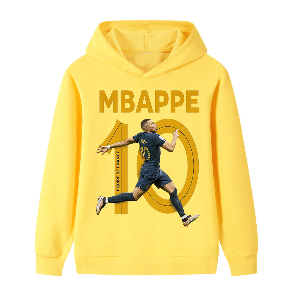Kylian Mbappé Kids Football Hoodie - Sporty