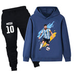 Lionel Messi Kids Football Tracksuit - Argentina - Sporty
