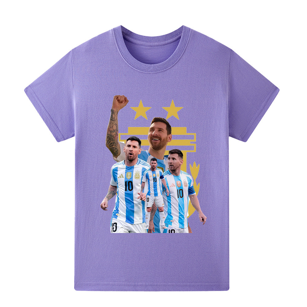 Messi Kids Football T-Shirt - Sporty