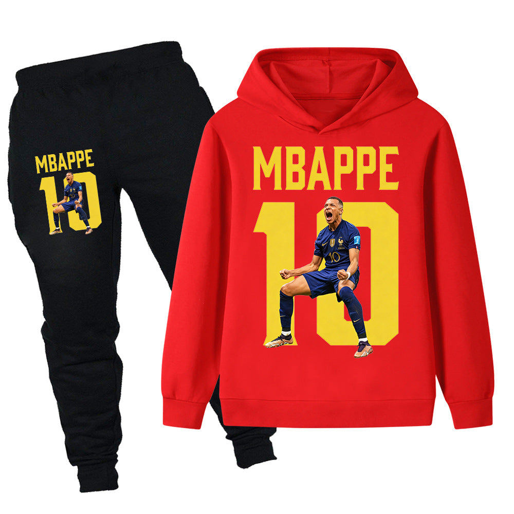 Kylian Mbappé Kids Football Tracksuit - Sporty