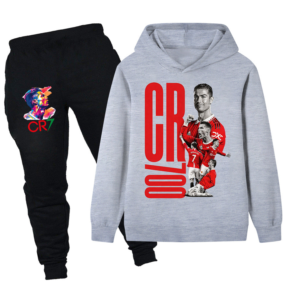 Cristiano Ronaldo Kids Football Tracksuit - Manchester United