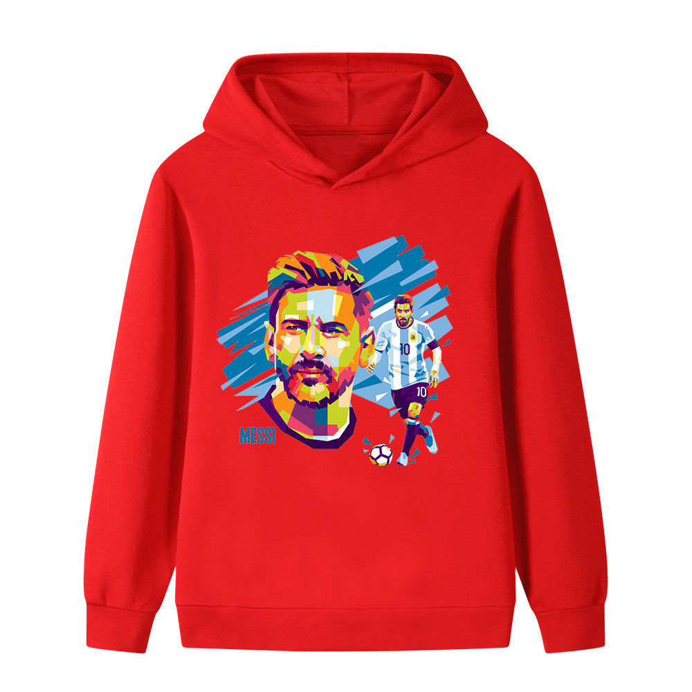 Lionel Messi Kids Football Hoodie - Sporty
