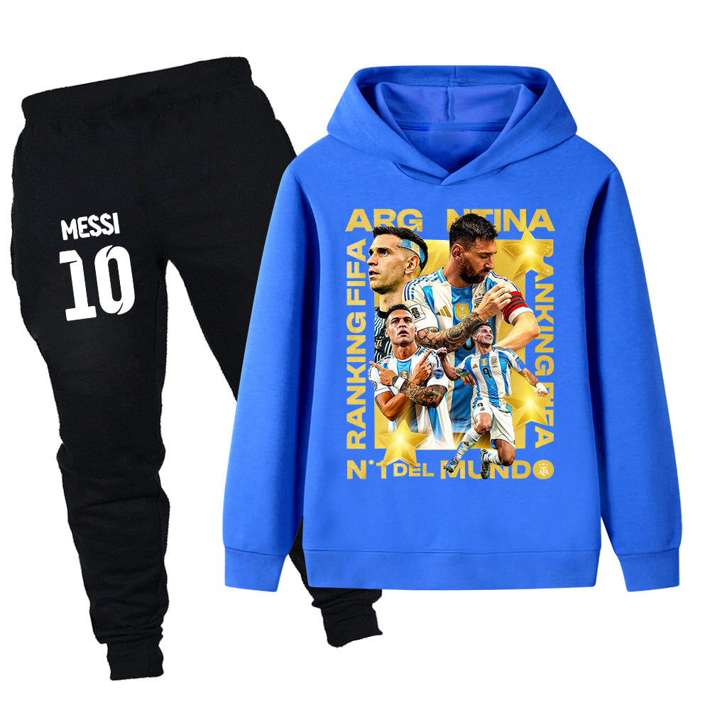 Lionel Messi Kids Football Tracksuit - Argentina - Soft