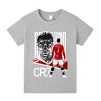Cristiano Ronaldo Kids Football T-Shirt - Manchester United