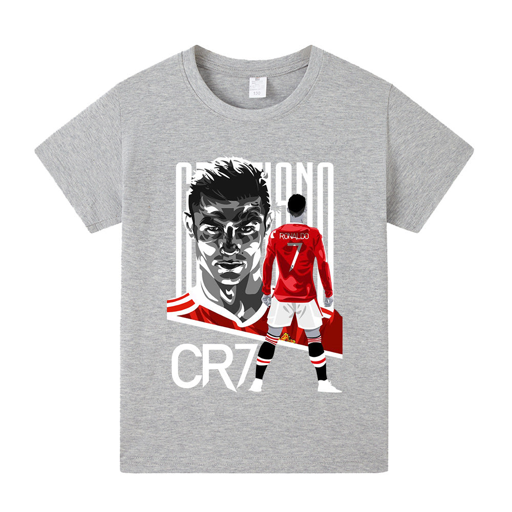 Cristiano Ronaldo Kids Football T-Shirt - Manchester United
