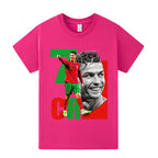 Cristiano Ronaldo Kids Football T-Shirt - Portugal - Sporty