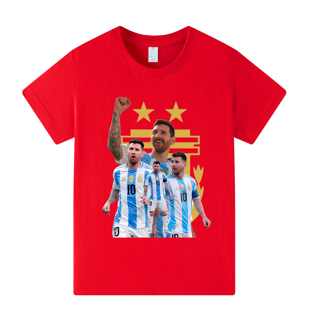 Messi Kids Football T-Shirt - Sporty