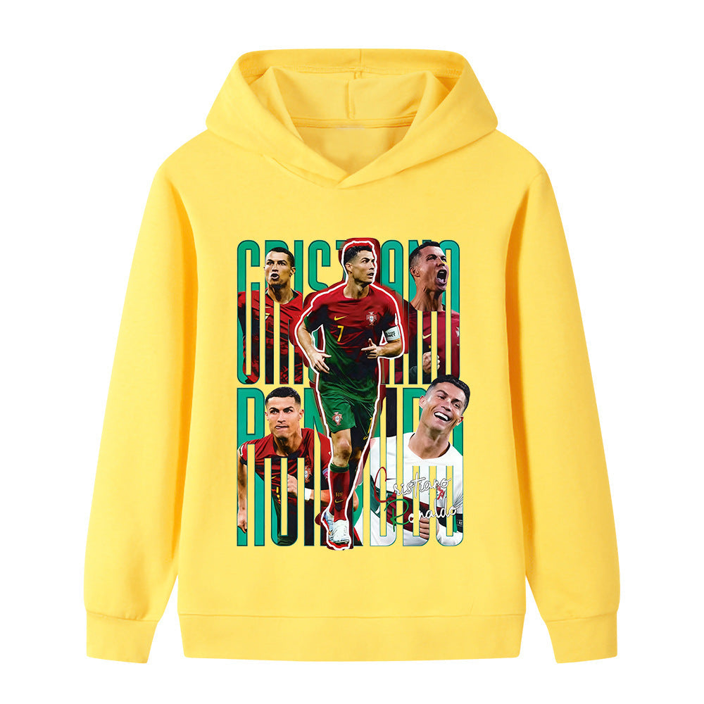 Ronaldo Kids Football Hoodie - Portugal - Soft