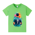 Ronaldo Kids Football T-Shirt - Cool Design