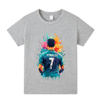 Ronaldo Kids Football T-Shirt - Cool Design