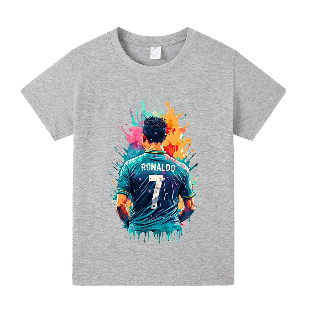 Ronaldo Kids Football T-Shirt - Cool Design