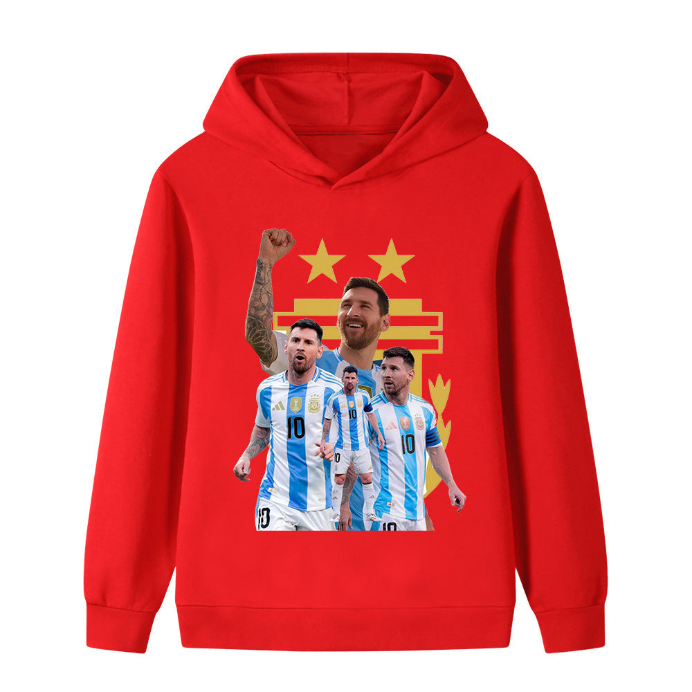 Messi Kids Football Hoodie - Cool Design