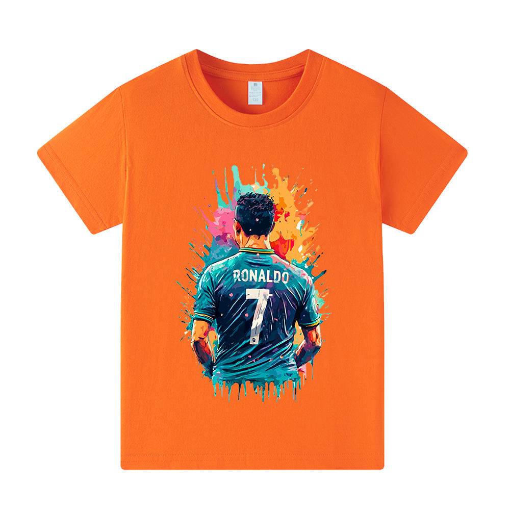 Ronaldo Kids Football T-Shirt - Cool Design