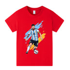 Lionel Messi Kids Football T-Shirt - Sporty
