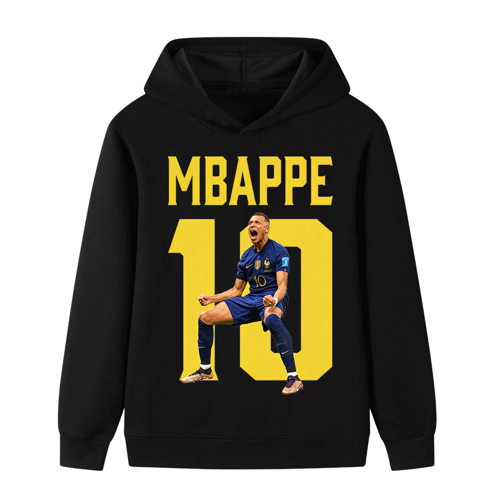 Mbappé Kids Football Hoodie - Soft