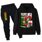 Cristiano Ronaldo Kids Football Tracksuit - Portugal - Soft