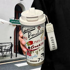 Cristiano Ronaldo Insulated Water Bottle - Stainless Steel