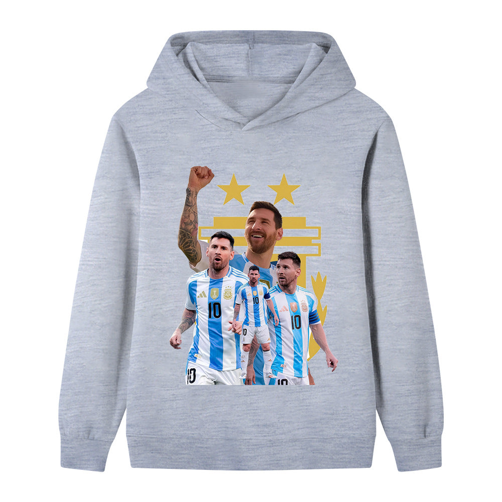 Messi Kids Football Hoodie - Cool Design