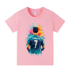 Ronaldo Kids Football T-Shirt - Cool Design
