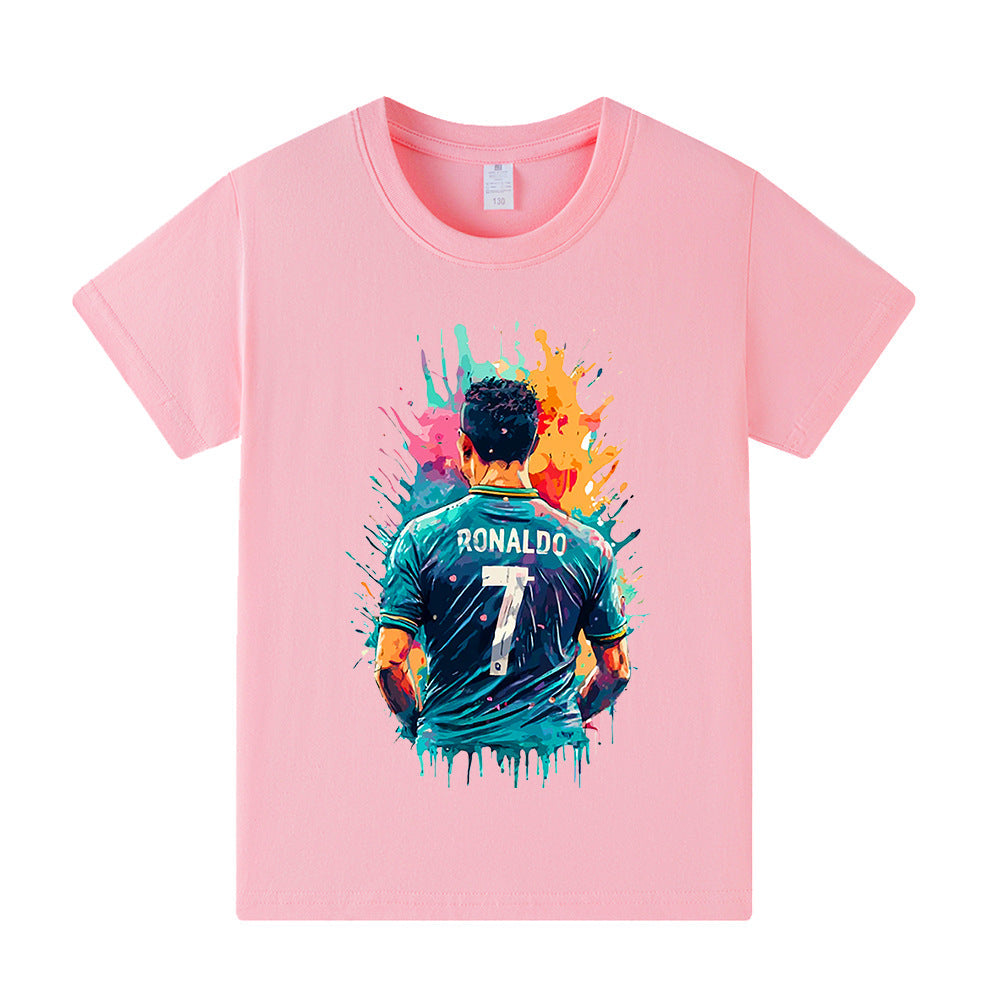 Ronaldo Kids Football T-Shirt - Cool Design