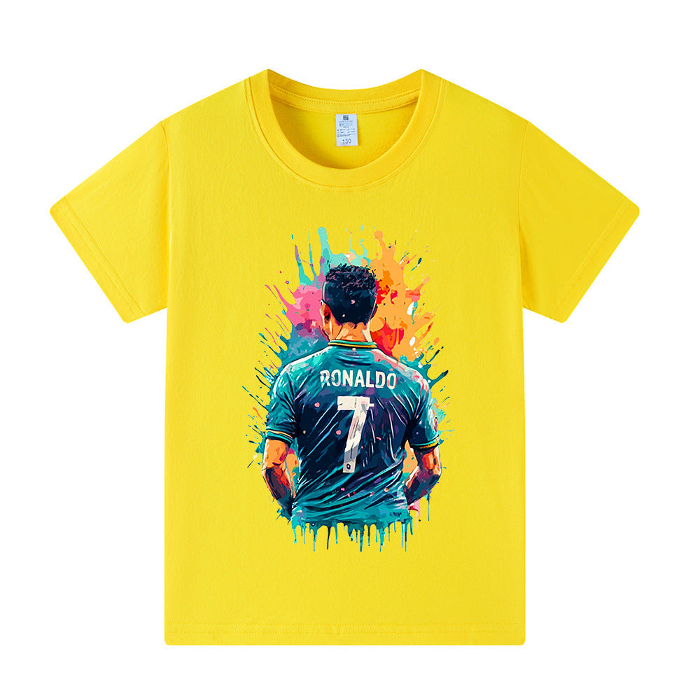 Ronaldo Kids Football T-Shirt - Cool Design
