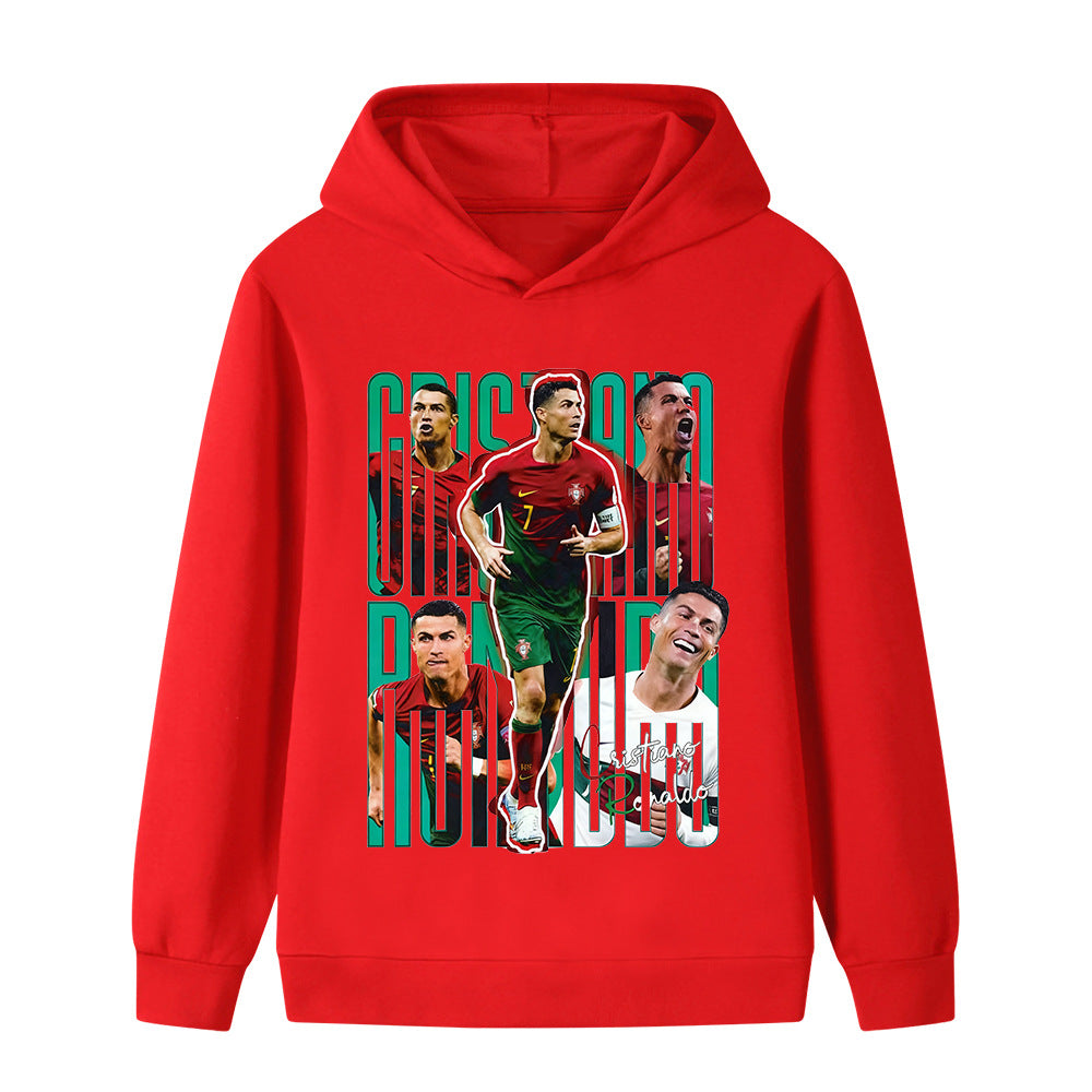 Ronaldo Kids Football Hoodie - Portugal - Soft