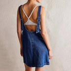 High Roller – Denim Skirtall Dress