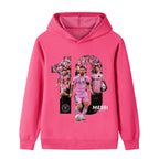 Lionel Messi Kids Football Hoodie - Miami