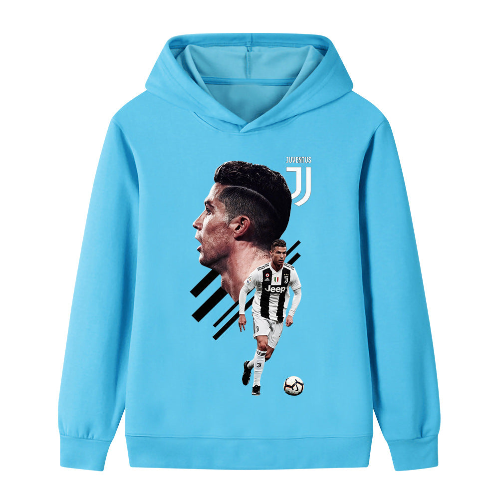 Ronaldo Kids Football Hoodie - Juventus - Sporty