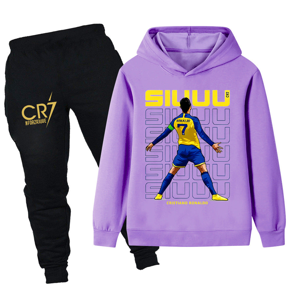 Cristiano Ronaldo Kids Football Tracksuit - Cool Design