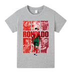 Ronaldo Kids Football T-Shirt - Portugal