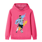 Lionel Messi Kids Football Hoodie - Soft