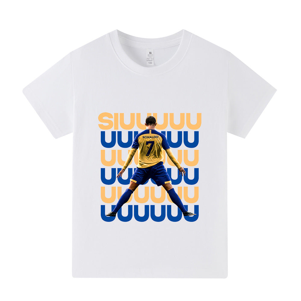 Ronaldo Kids Football T-Shirt - Sporty