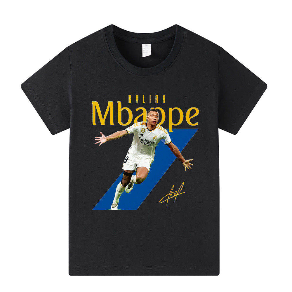 Kylian Mbappé Kids Football T-Shirt - Sporty
