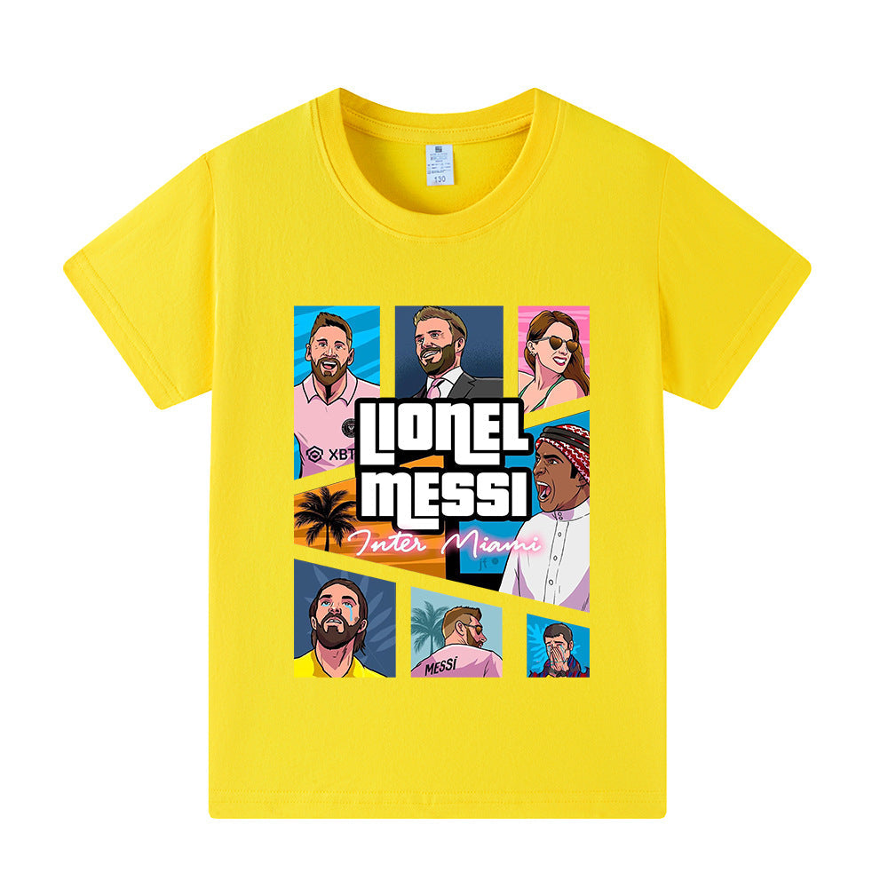 Messi Kids Football T-Shirt - Comfy