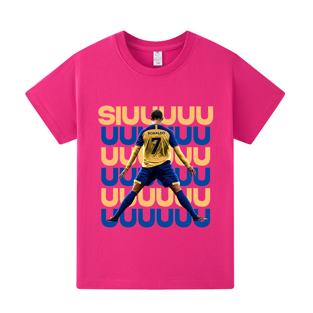 Ronaldo Kids Football T-Shirt - Sporty
