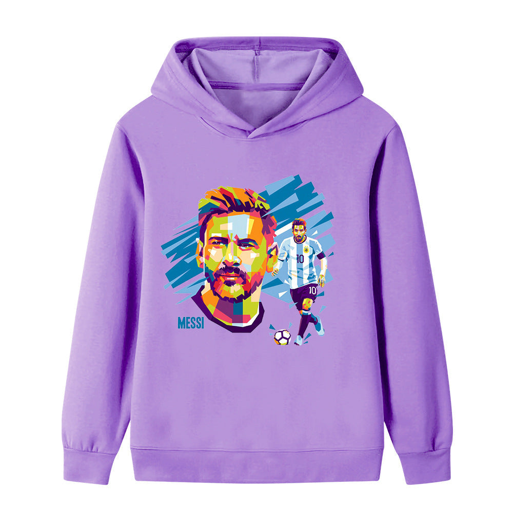 Lionel Messi Kids Football Hoodie - Sporty