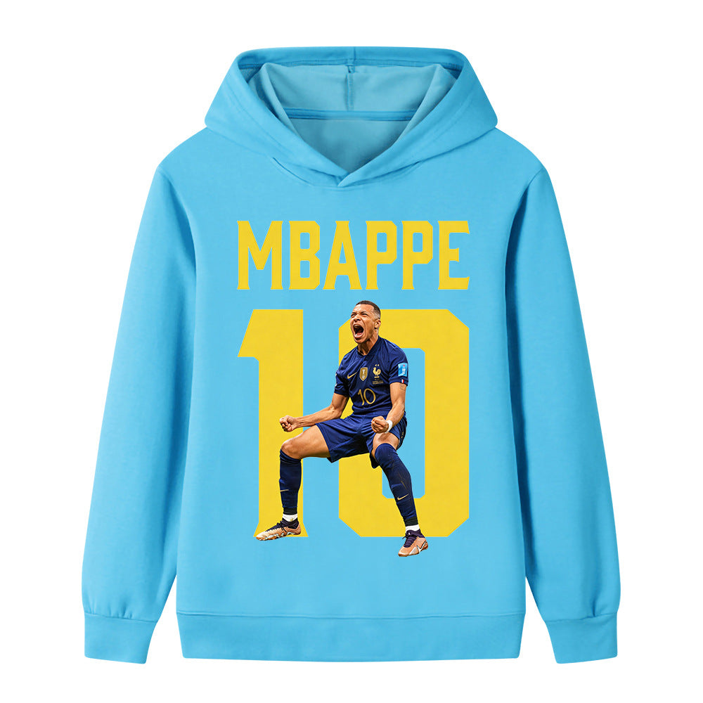 Mbappé Kids Football Hoodie - Soft
