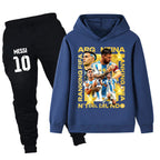 Lionel Messi Kids Football Tracksuit - Argentina - Soft