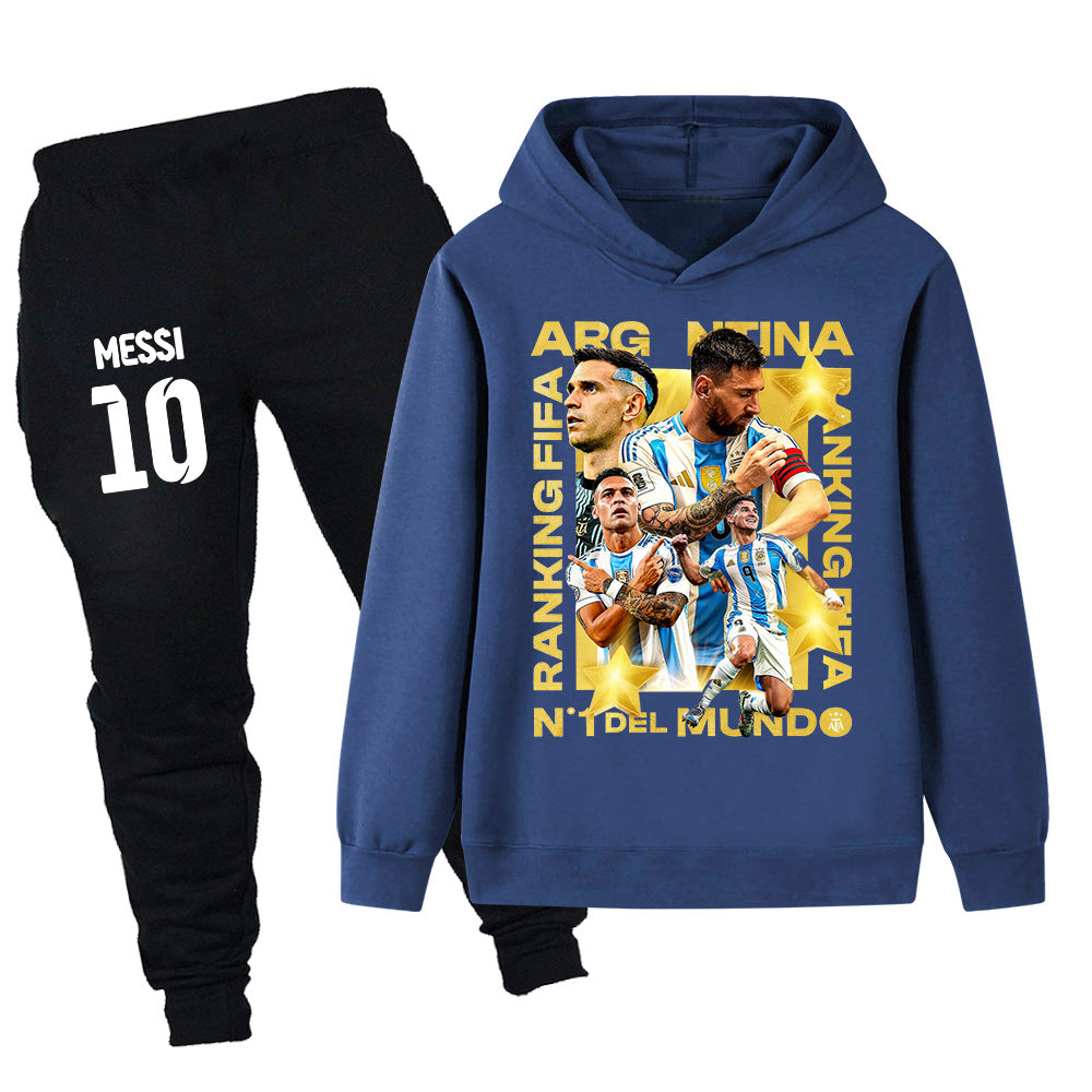 Lionel Messi Kids Football Tracksuit - Argentina - Soft