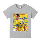 Cristiano Ronaldo Kids Football T-Shirt - Al Nassr