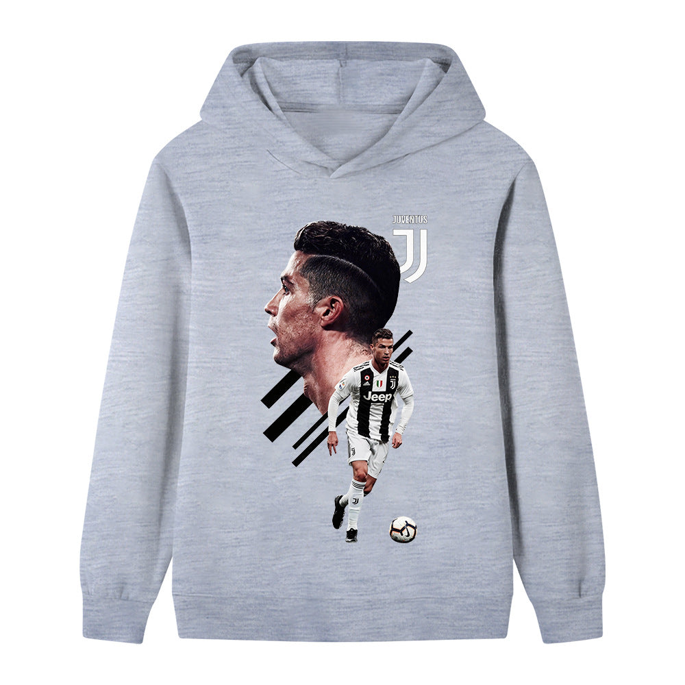 Ronaldo Kids Football Hoodie - Juventus - Sporty