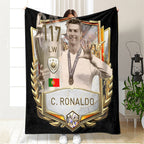 Football Blanket - Cristiano Ronaldo