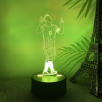 Messi 3D Illusion LED Lamp - Night Light