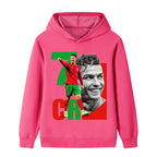 Cristiano Ronaldo Kids Football Hoodie - Portugal - Soft
