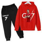 Cristiano Ronaldo Kids Football Tracksuit - Trendy