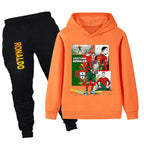 Cristiano Ronaldo Kids Football Tracksuit - Portugal - Soft