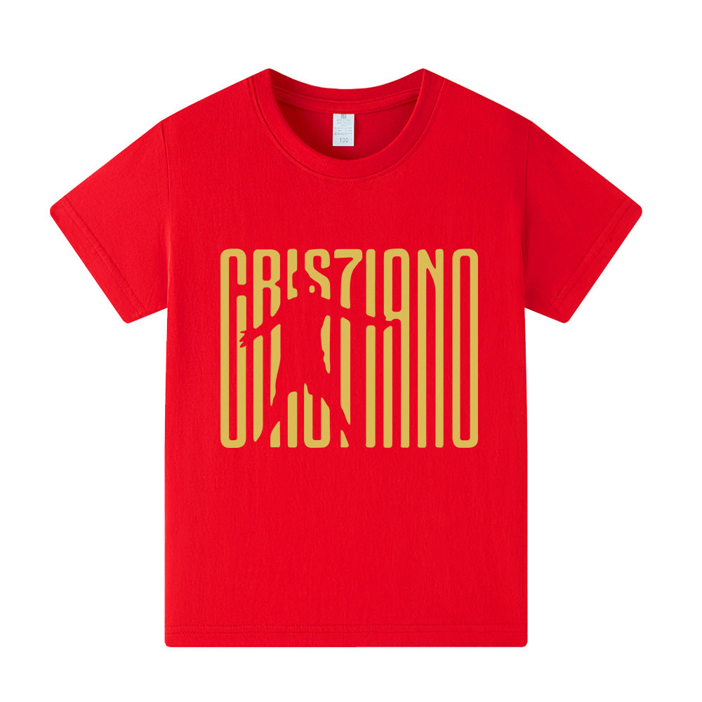 Ronaldo Kids Football T-Shirt - Comfy