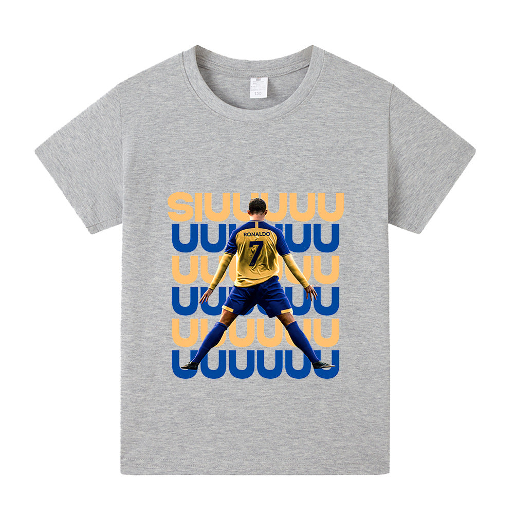 Ronaldo Kids Football T-Shirt - Sporty